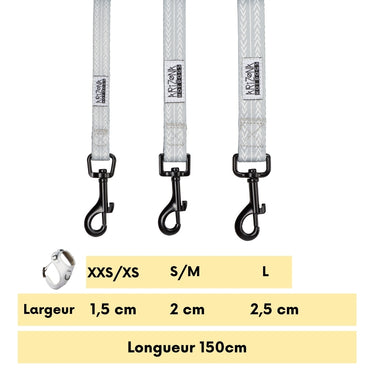 Laisse Nylon pour chien - Réglisse